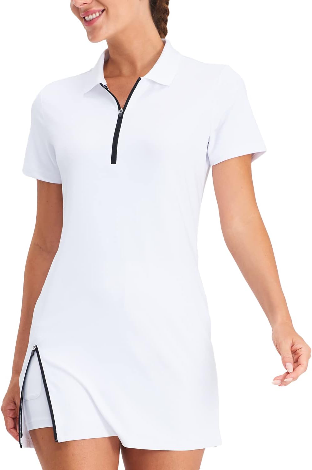Hiverlay Tennis Dresses for Women with Built in Shorts & Pockets