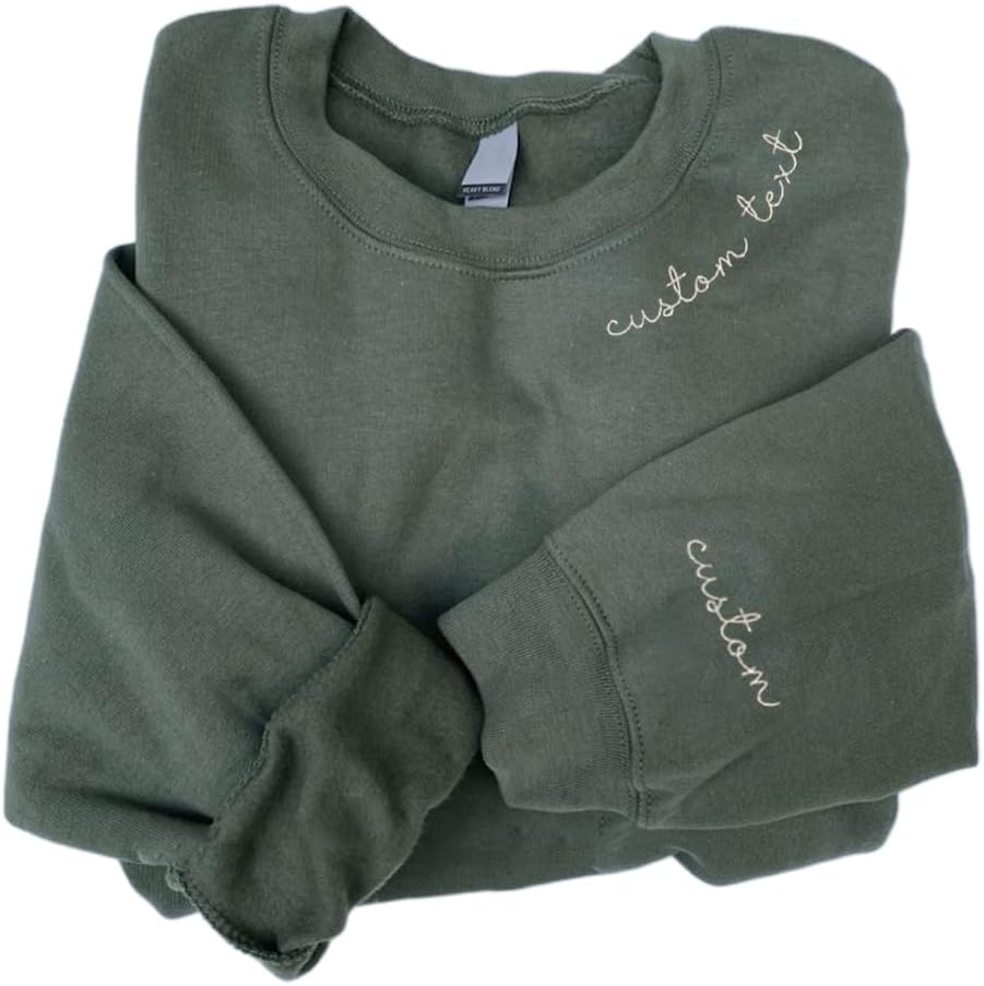 Custom Embroidered Women's Sweatshirt