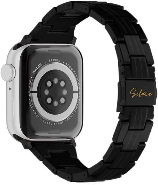 Universal Fit Slim Matte Resin Watch Band for Apple Watch Users