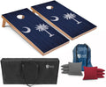 Tailgating Pros Regulation Cornhole Boards Flag Set - Durable 4x2 Play
