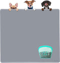 Extra Extra Large Silicone Dog Feeding Mat 39.4 x 43.3 in - Cool Grey