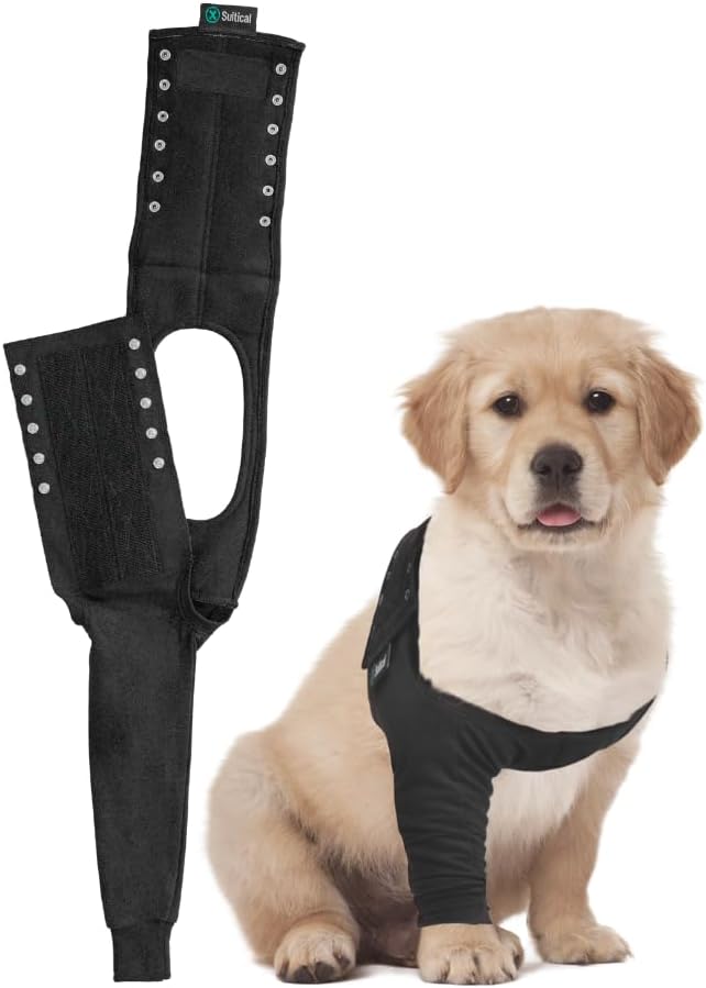 Suitical Recovery Sleeve for Dogs - Front Leg Protection Solution