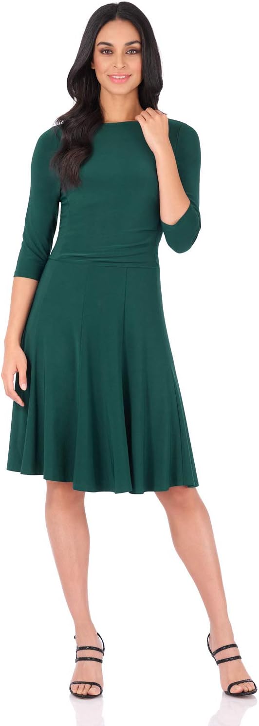 REKUCCI Women's Flippy Fit N' Flare Dress for Effortless Style