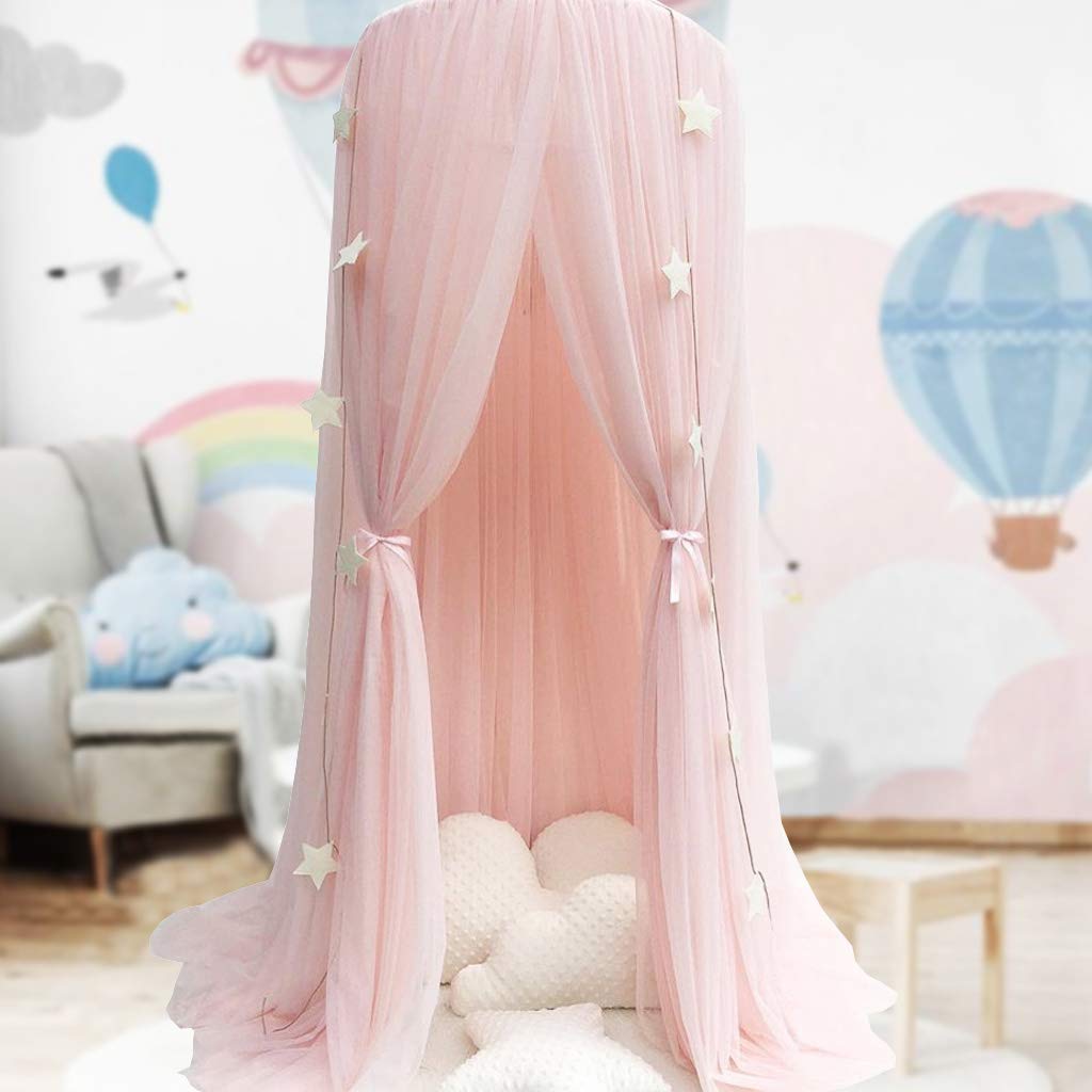 Princess Dream Castle Canopy - Premium Pink Netting