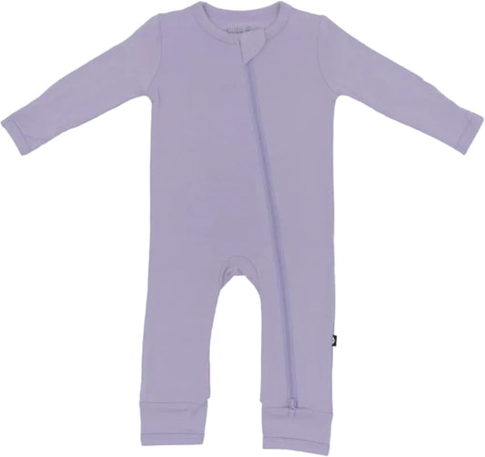 KYTE BABY Unisex Bamboo Zippered Rompers for Infants 0-24 Months