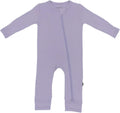 KYTE BABY Unisex Bamboo Rayon Zippered Romper - Soft, Stretchy Fit