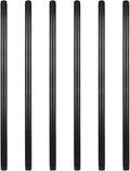 3/4 in 36 in Pre-Cut Black Metal Pipe 6 Pack - Industrial Shelving