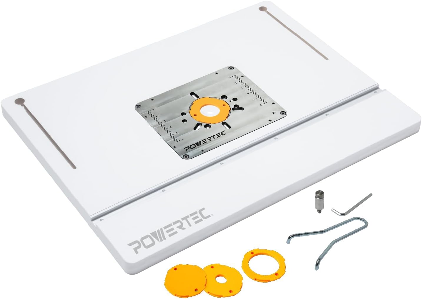 POWERTEC 24in x 32in Benchtop Router Table for Precision Woodworking