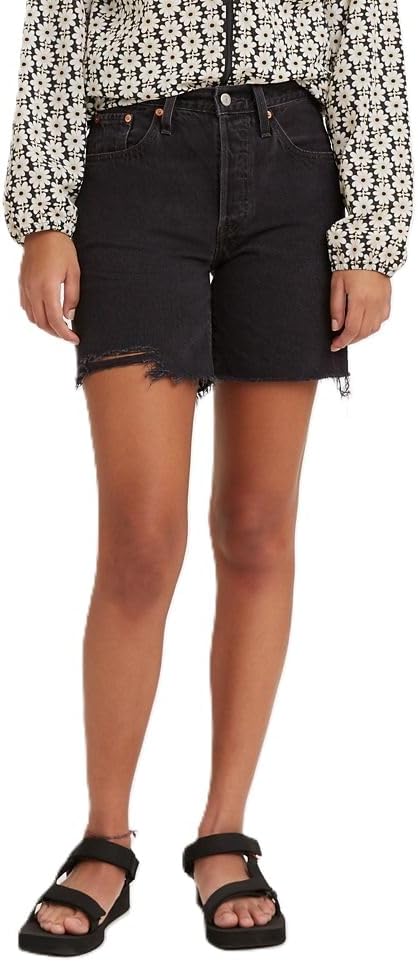 Levi's Women's Premium 501 Mid Thigh Short for Summer Style