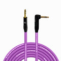 1/4ft TRS to Right Angle 1/4ft TRS Cable 35 ft - Clear Pro Audio