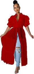 Women Asymmetrical Ruffle Bodycon Tunic Dress - One Shoulder Fit