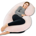 INSEN Pregnancy C Shaped Maternity Body Pillow - Full Body Support