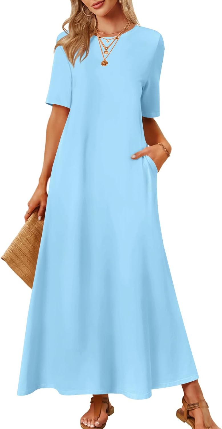 Stylish Women's Maxi Dress for Summer Beach Vacations