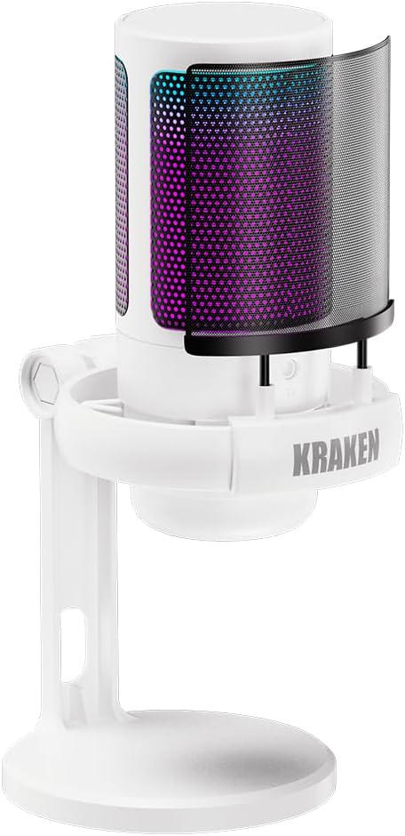 Kraken Echo RGB USB Condenser Microphone for Gaming & Streaming