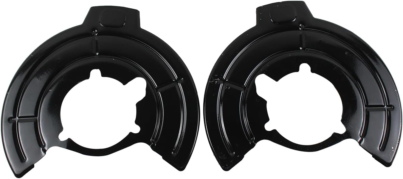 Front Driver and Passenger Side Brake Dust Shield for Jeep Wrangler