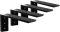 Countertop Support Bracket 12 in 4 Pack - Heavy Duty L Brackets