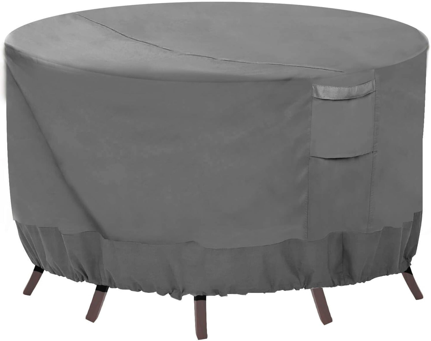 Vailge Round Patio Furniture Covers - Waterproof Table Chair Set