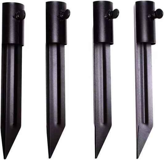 Universal Steel Torch Stakes 4-Pack: Secure Your Outdoor Essentials