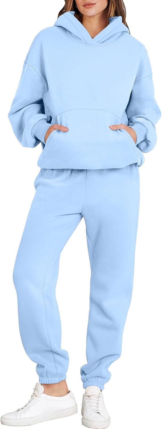 ANRABESS Womens 2 Piece Outfits for Cozy Fall Style