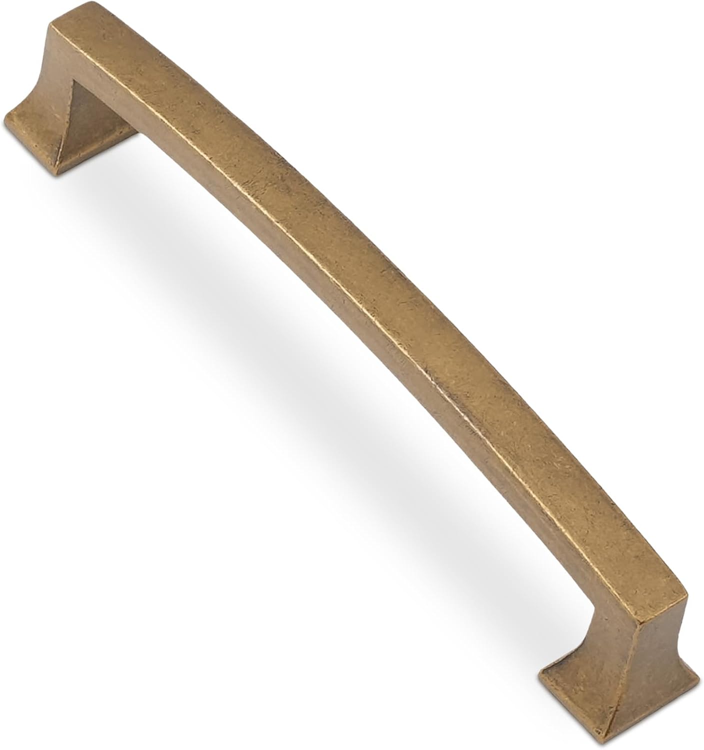10 Pack 5 Inch Antique Brass Cabinet Pulls for Vintage Style
