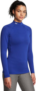 Under Armour Women's ColdGear Authentics Mock Neck - Warm Layering Top