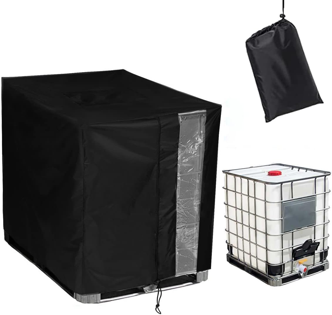 Heavy Duty IBC Tote Protective Cover for 275 Gallon Tank