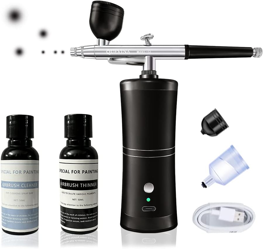 Portable Cordless Airbrush Kit - USB Rechargeable