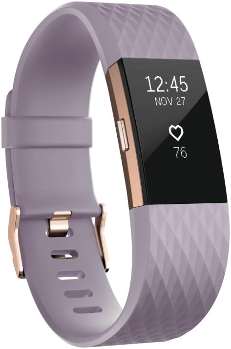 Fitbit Charge 2 Heart Rate Fitness Wristband for Active Lifestyle