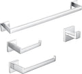 BAGNOLUX Bathroom Hardware Set 4 Pieces - Durable SUS304 Stainless