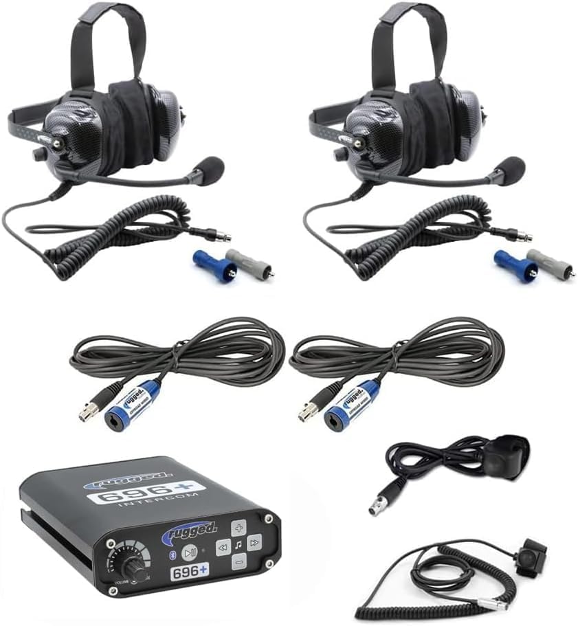 Rugged Radios Carbon Fiber Headset for Ultimate Sound Quality