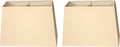 Rectangle Hardback Lamp Shade (6 x 12) x (8 x 14) x 10 - Clean