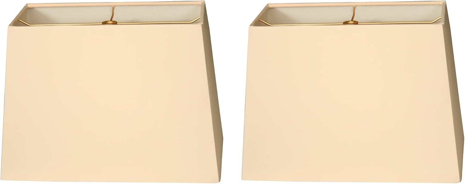 Rectangle Hardback Lamp Shade Set for Modern Home Decor