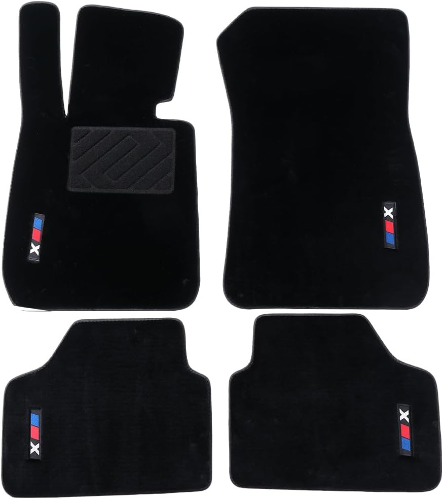 Custom Fit Wool Carpet Car Floor Mats for BMW Models 2000-2025