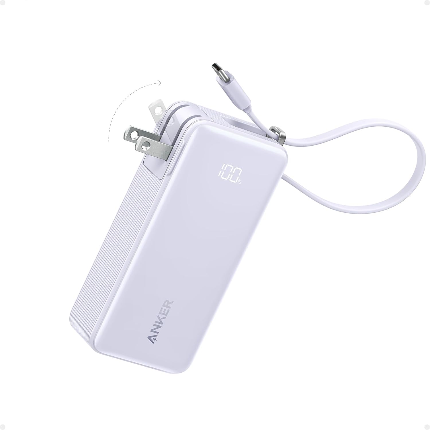 Anker Nano 3-in-1 Portable iPhone Charger with 10,000mAh Power Bank