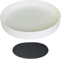 Plant Saucer White Ceramic Deep Pot Tray 15 in - Durable Drip Tray