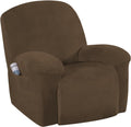 Recliner Slipcover Stretch Velvet 1-Piece - Form Fit Protector