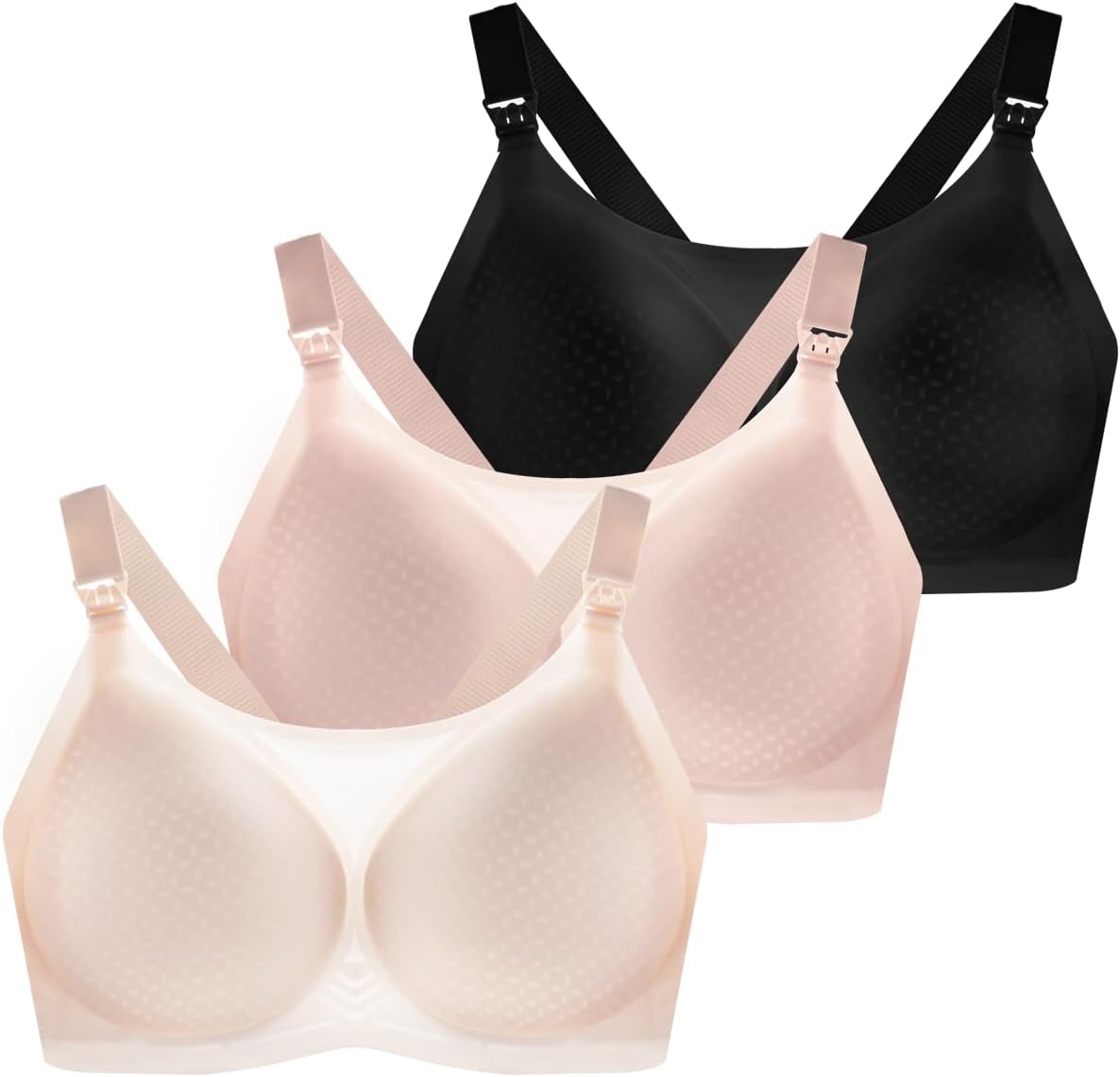 Nursing Bras for Breastfeeding - Seamless Ultra Comfort Fit