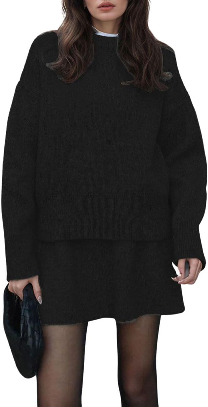 CHARTOU Women Sweater Skirt Sets for Stylish Fall Outfits
