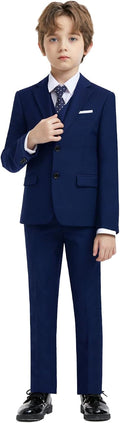 Boys Slim Fit Suits for Boys Suit Set Boy Dresswear (Style 77FB)