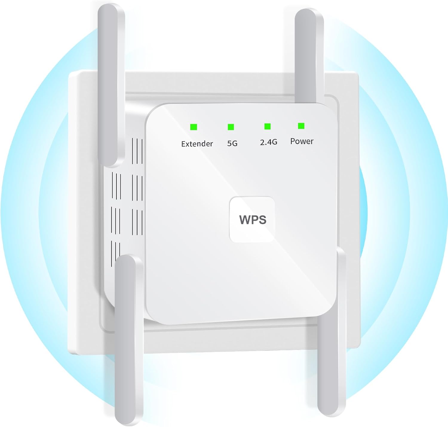 WiFi Extender Signal Booster for 7000 Sq.ft Coverage and 20 Devices
