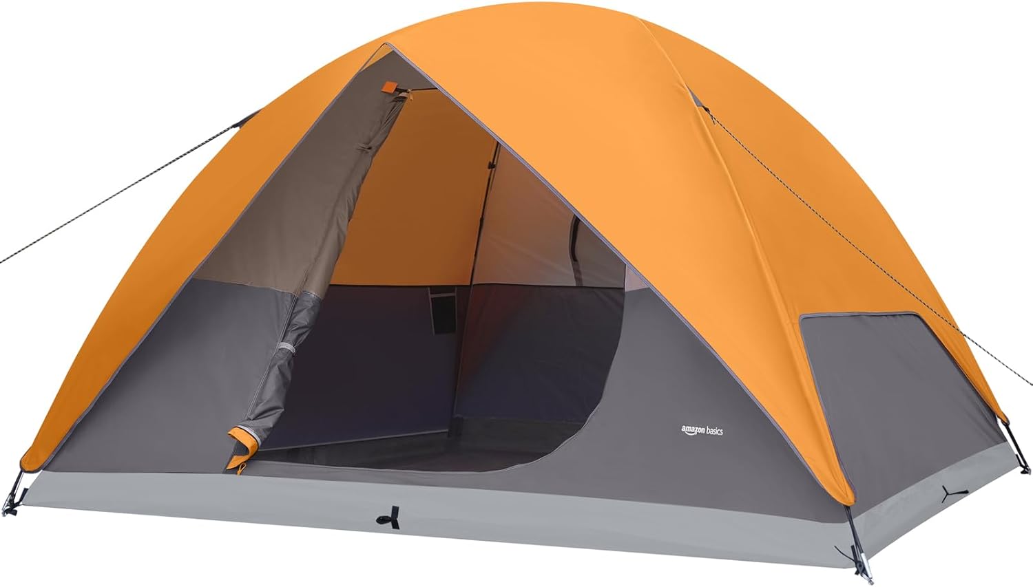 3-Season Dome Camping Tent for 6 with Rainfly and Storage
