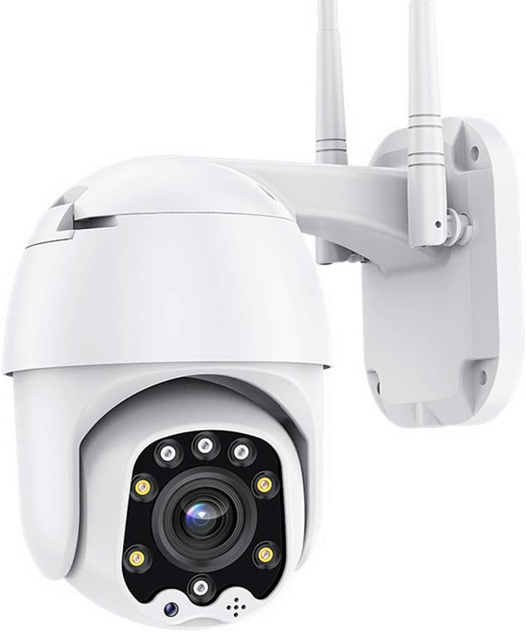 Outdoor PTZ WiFi IP Security Camera with 1080P Clarity
