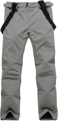 YEEFINE Men's Waterproof Snow Ski Pants Insulated Bibs - Warm, Durable