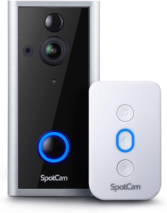 SpotCam Video Doorbell 2 - FHD 1080P Quality