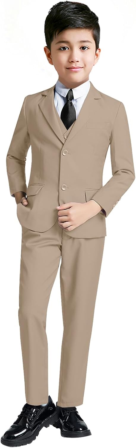 YuanLu Boys Suit for Kids Tuxedo Wedding Ring Bearer Outfit