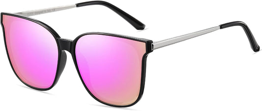 DUCO Oversized Polarized Sunglasses for Women with UV400 Protection