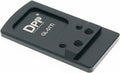DPP Titanium Rear Sight Dovetail Mount Compatible with Glock - Low