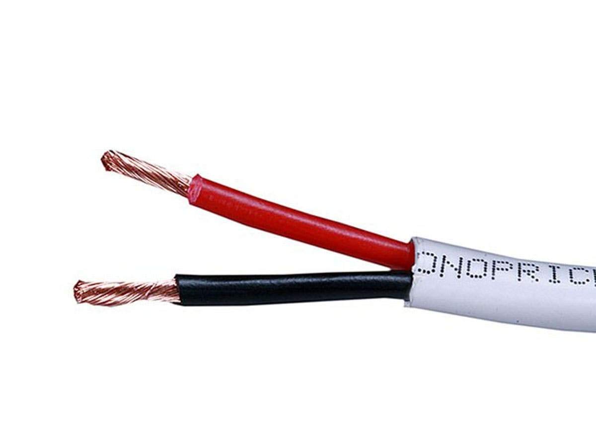 Monoprice 50ft 16AWG CL2 Rated Speaker Cable for In-Wall Use