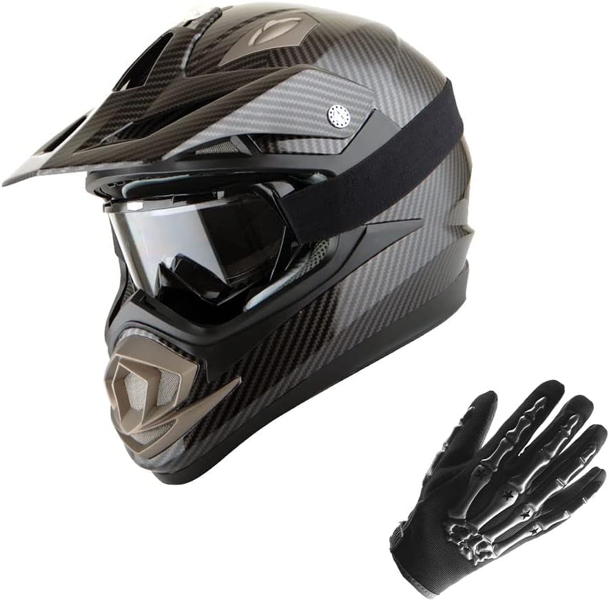 1Storm Adult Motocross Helmet for Off Road MX and BMX Use