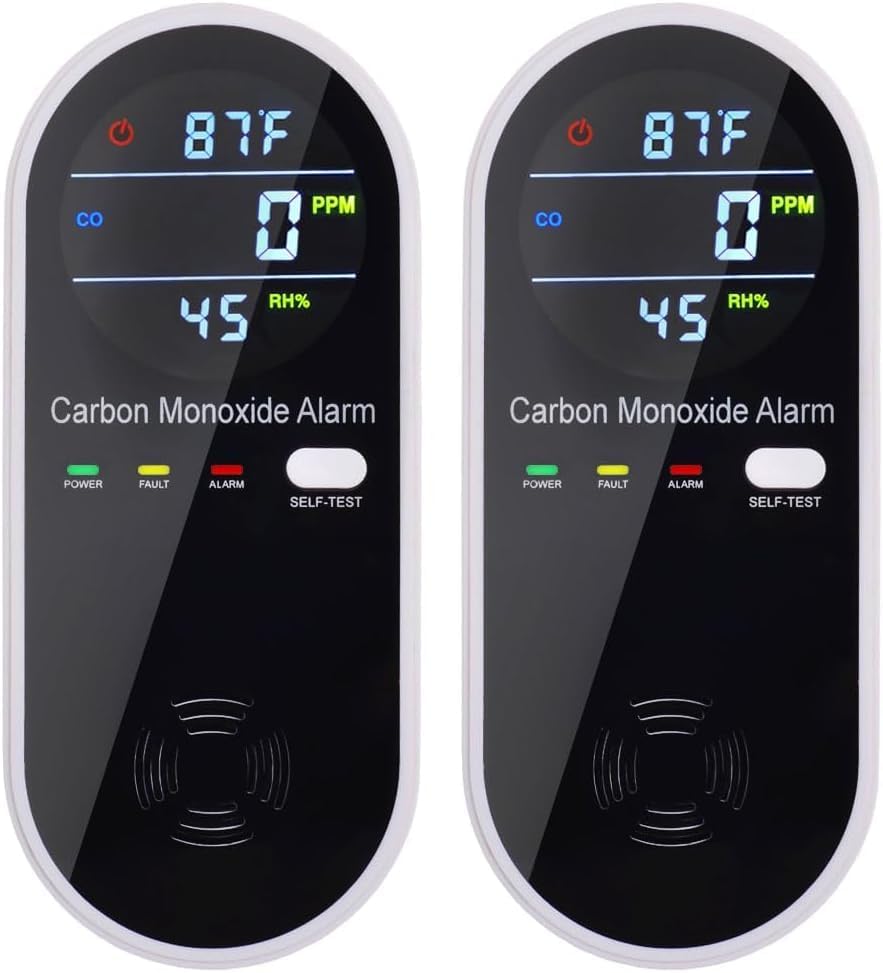 3 in 1 Carbon Monoxide Detector for Home and Travel Safety